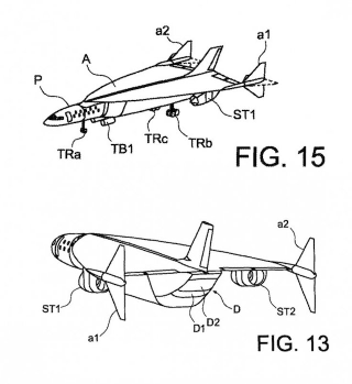 Illustration for article titled Airbus Patents Mach 4+ Aircraft With Turbojets, Rockets AND Ramjets